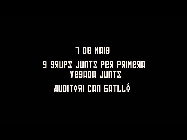 Vine a la primera megamarató de l·Espai de Creació Musical de Can Batlló Ha arribat el moment, després de 5 anys en funcionament i més d·una vintena de concerts, presentem la nostra primera Megamarató oficial de l·Espai de Creació Musical, amb tots els grups que conformen i fan possible aquest col·lectiu.Punk, Rock, Ska i Reggae; un espectacle assegurat amb el segell de l·ECM.ENTRADA TOTALMENT GRATUÏTA, BIRRA i pica-pica A PREUS POPULARS!!!OBERTURA DE PORTES 19:30h, AQUEST 7 DE MAIG!!!US HI ESPEREM!!!!!!